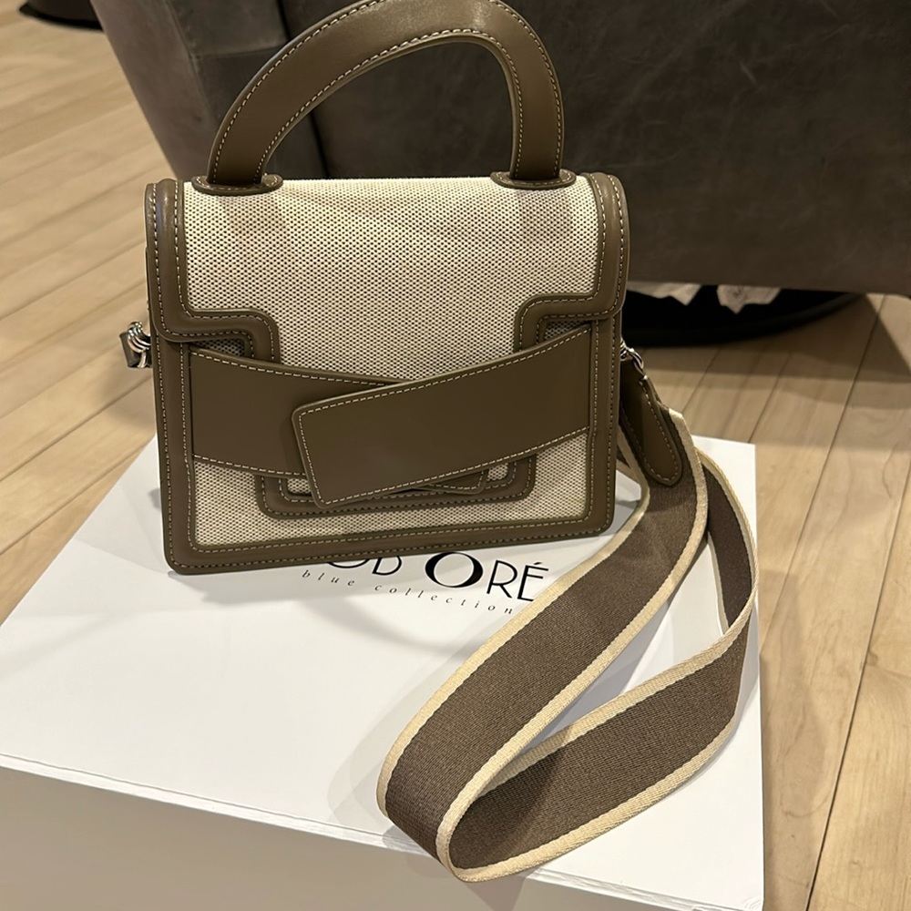 Bob Oré leather mini crossbody